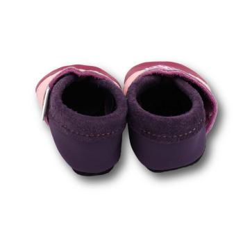 Krabbelschuhe Herz pink